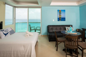 Ocean view in hotel complex
